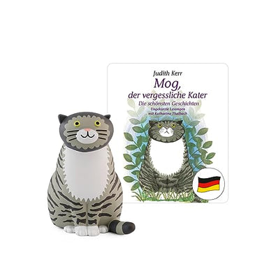 tonies audio figures for Toniebox, Mog, the forgetful cat – The most beautiful stories, audio book with 4 stories for children ages 3 and up, playing time approx. 34 minutes, on sale